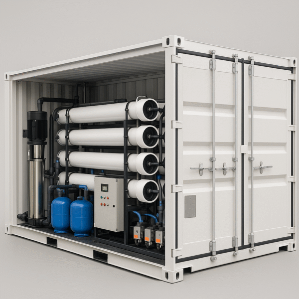 40FT Containerized RO System for Industrial and Export Water Treatment Projects - Image 3