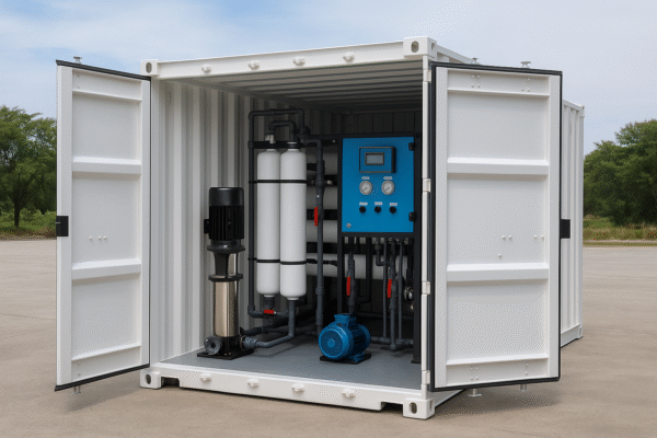 20FT Containerized RO System for Compact and Mobile Water Treatment - Image 4
