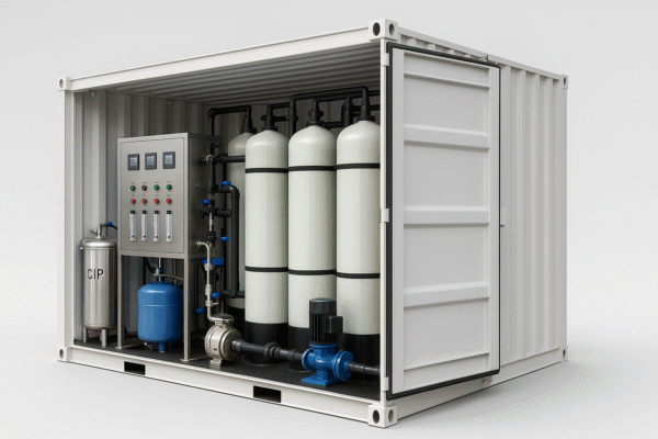 20FT Containerized RO System for Compact and Mobile Water Treatment - Image 3