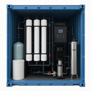 20FT Containerized RO System for Compact and Mobile Water Treatment
