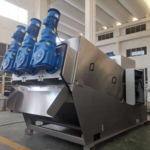 廃水処理工場のための STARK の沈積物の脱水機械