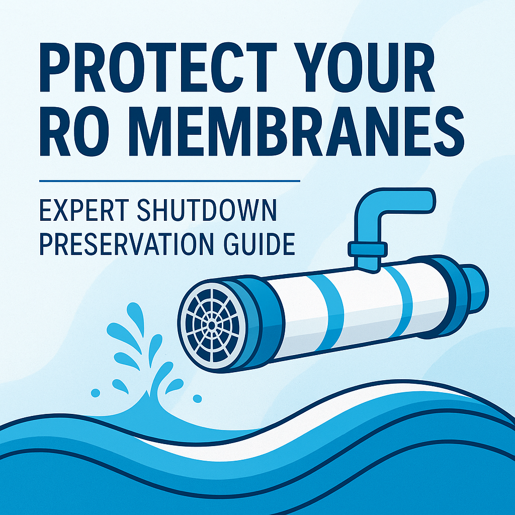 1745824256 How to Preserve Reverse Osmosis Membranes During System Shutdowns