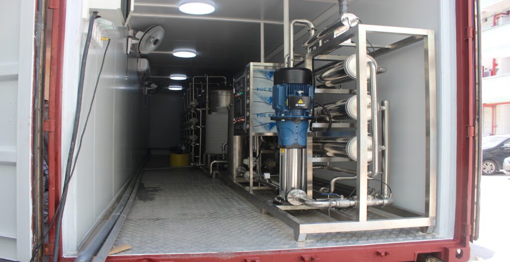 Container Ro Filter Containerized RO Purification Systems | Industrial Reverse Osmosis ...