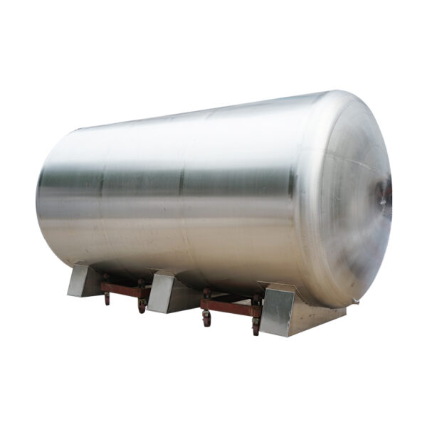 STARK 10T Horizontal Stainless Steel Water Tank Stainless Steel storage tanks With ladder SS304 SS316L Stainless Steel - Image 3