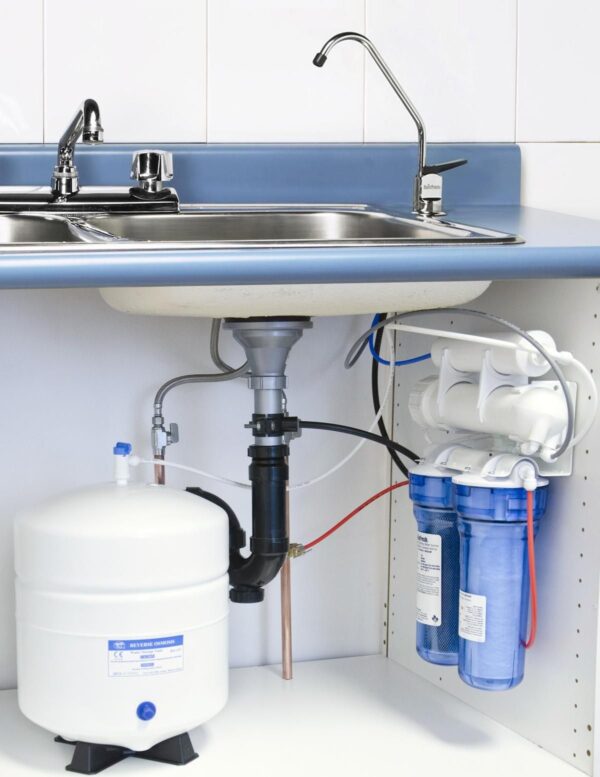 ⁦75GPD Reverse Osmosis Household Water Purifier | 5-Stage Water Filter Purifier⁩ - الصورة ⁦3⁩