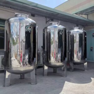 STARK Customized Industry Sterile Conical Head Stainless Steel Water Tank Food Grade 304 316L Material