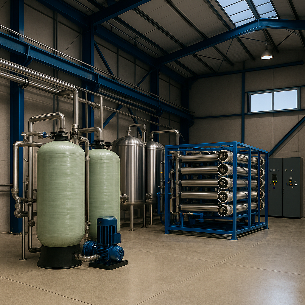 Makeup Water Manufacturing Plants – Equipment Cooling And Circulating Water ...