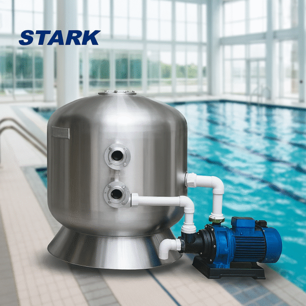 STARK Stainless Steel Swimming Pool Filter Water Filter System