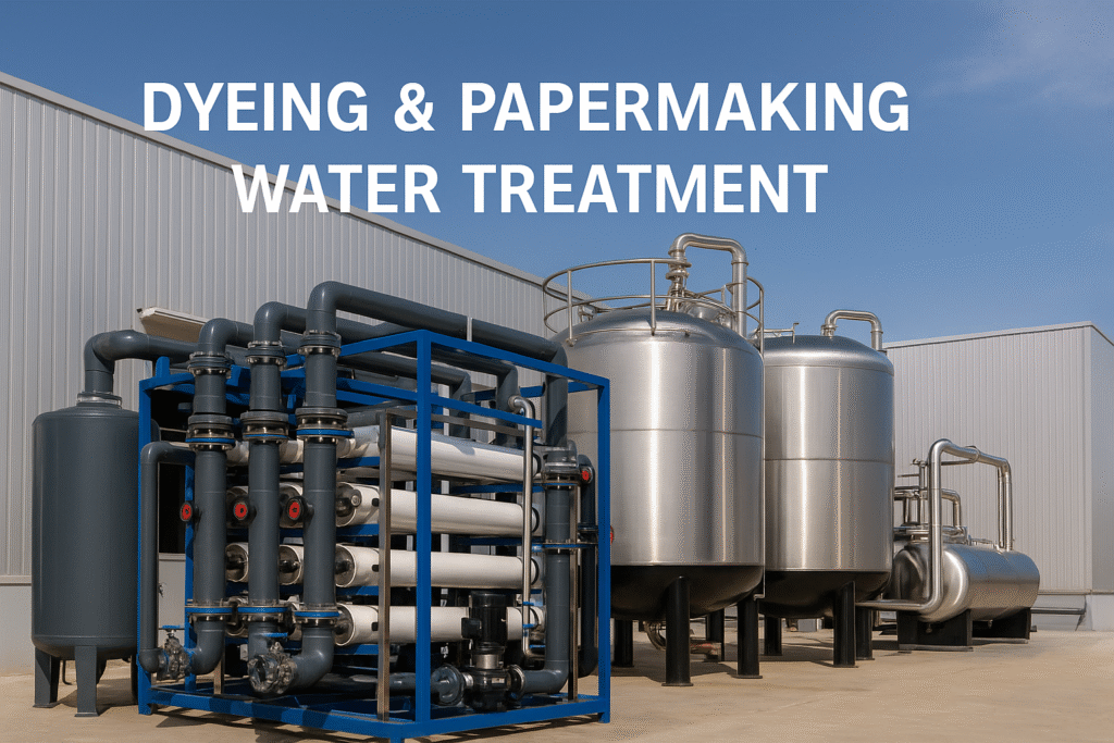 Textile Paper Industry – Process Water and Wastewater Pretreatment