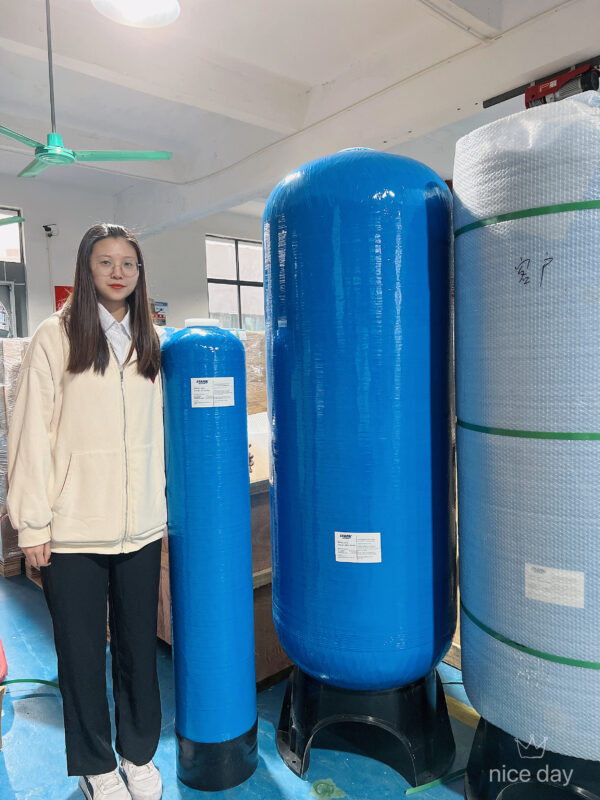 Best Price FRP Tank Ion Exchange Resin Salt Tank 1054 FRP TANK Water Softener system — изображение 2