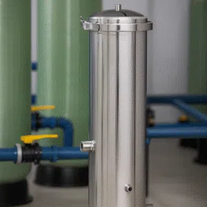 Rumah Filter Kartrid Baja Tahan Karat Tipe Penjepit Filter Kartrid Reverse Osmosis Filter Kartrid 30 "pp