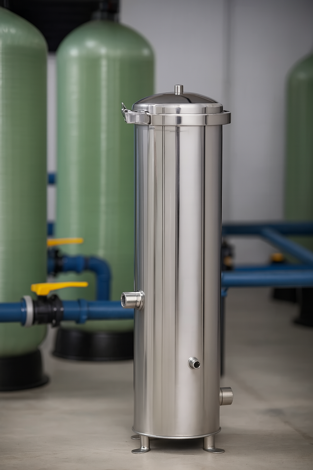 Cartouche de type Clamp Boîtiers de filtre en acier inoxydable Filtres à cartouche pour osmose inverse Boîtier de filtre à cartouche 30" pp