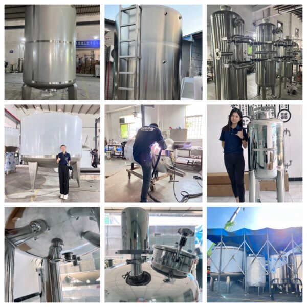 Custom Stainless Steel Water Tank 5000 litre Stainless Steel Sterile Water Tank - Image 2