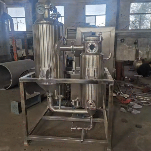 100L single effect evaporator/electric heating evaporator pervaporation machine for waste gas treatment - Image 5
