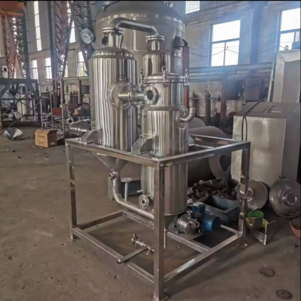 100L single effect evaporator/electric heating evaporator pervaporation machine for waste gas treatment - Image 4