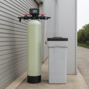 Industrial Water Softening And Demineralizing Equipment Dia 200*1100mm Ion Exchange Resin Salt Tank Water Softener system 500l Per Hour Filtration Plant