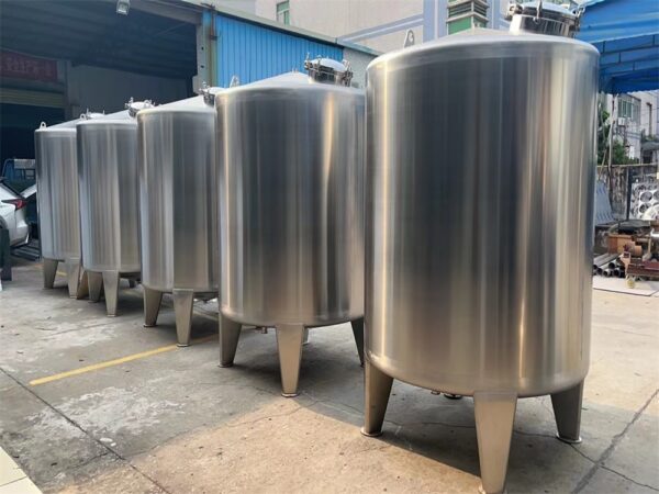 Customized 304 Double Layer Stainless Steel Water Tank Stainless Steel Mixing Tank Prices
