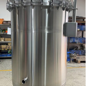 STARK Stainless Steel 304 Cartridge Filter Use In Stainless Steel Bag Filter Housing With Basket For Water Treatment