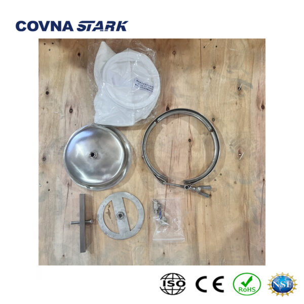 STARK Stainless Steel 304 Cartridge Filter Use In Stainless Steel Bag Filter Housing With Basket For Water Treatment - Image 2