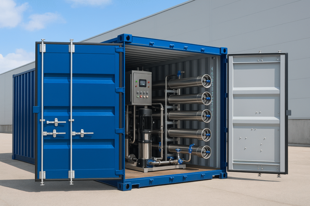 Supply Containerized RO System: Flexible Water Treatment Solutions for Global Industrial Demands 1 supply containerized RO system