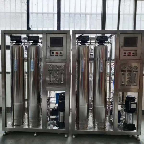 Stark small 500 LPH stainless steel reverse osmosis filters system water purification machine