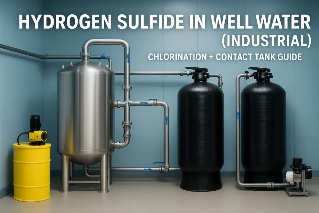 hydrogen sulfide in well water