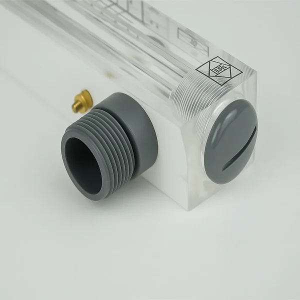 stark-acrylic-panel-flow-meter-connection