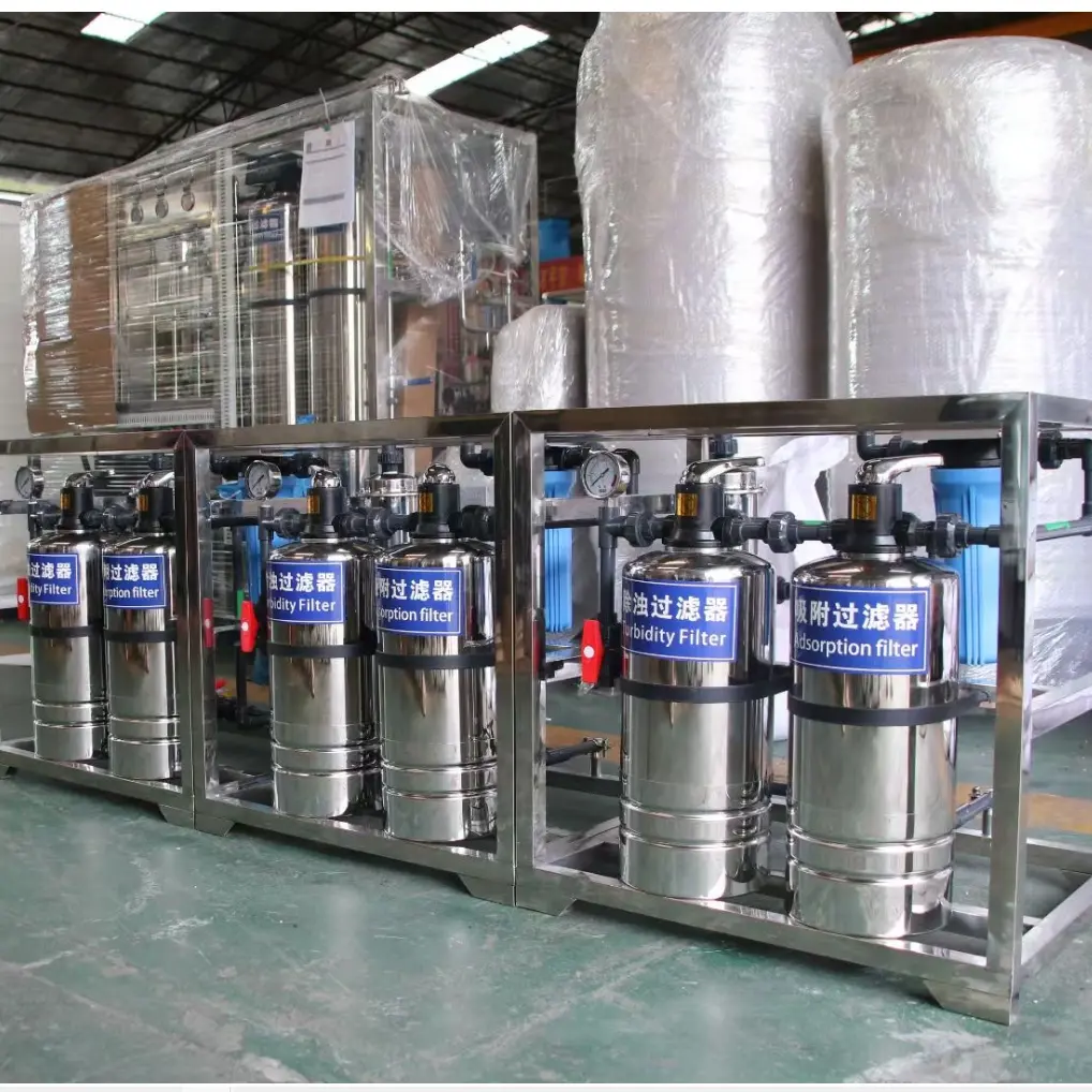 Cases 19 0.5-1T Whole house water purification equipment
