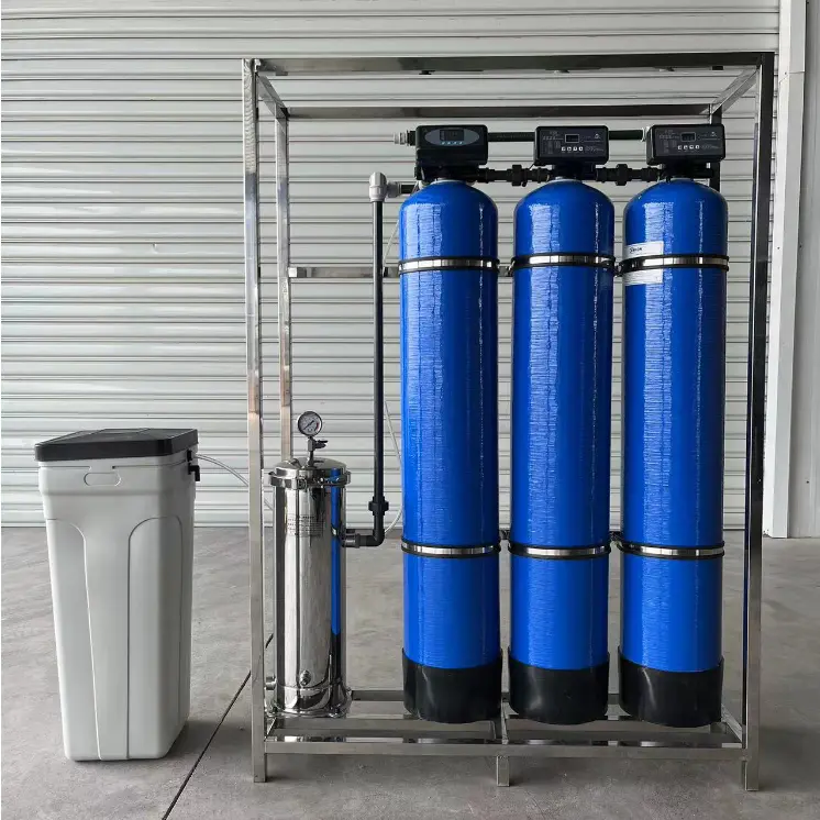 Small-size RO System Cases (0.5–1.5 m³/h) 4 0.5 T/h pre-treatment skid Philippines