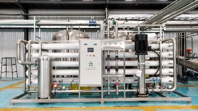 Large-size RO System Cases (≥ 10 m³/h) 3 50T RO system case Peru