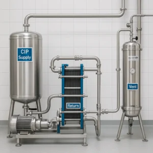 CIP SIP stainless steel filter housing1