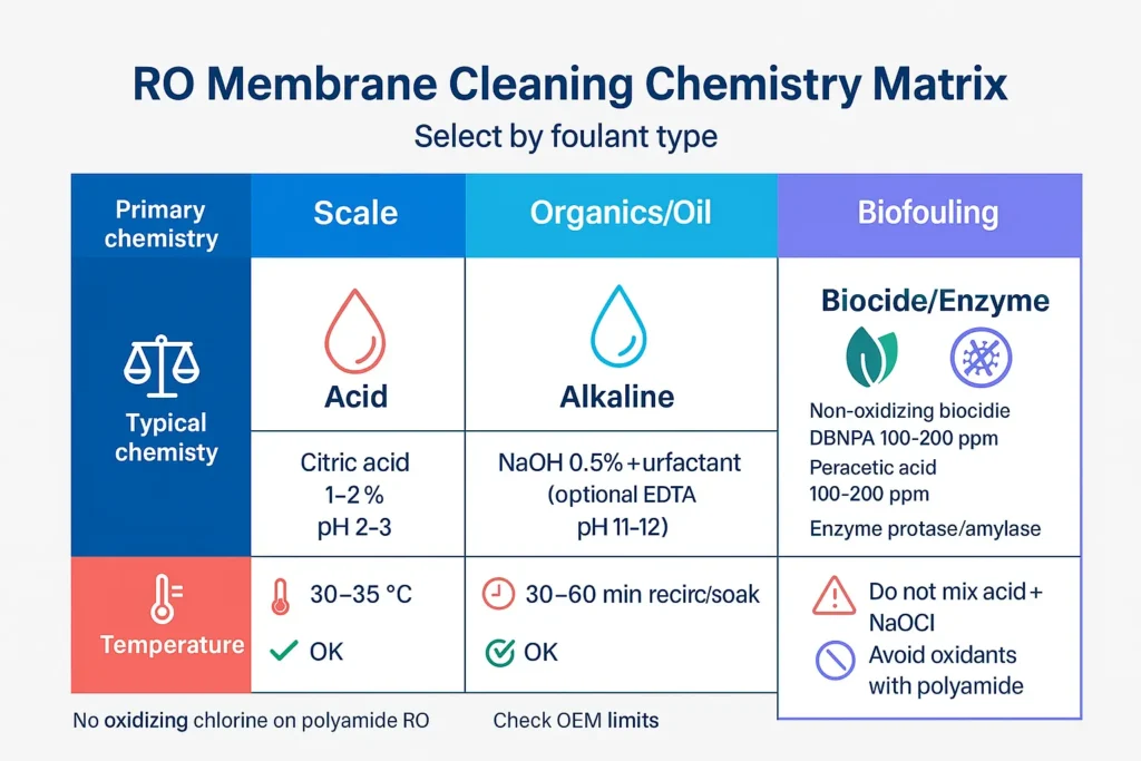 RO Membrane Cleaning: Complete Procedure, Chemicals, SOP & Recovery Targets (2025 Guide) 2 Очистка мембраны обратного осмоса
