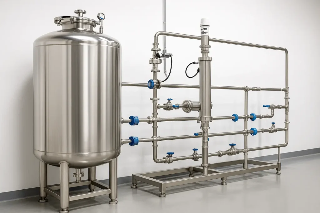 Deionized (DI) Water Storage Tank & Loop Design — Industrial Guide 1 deionized water storage tank4