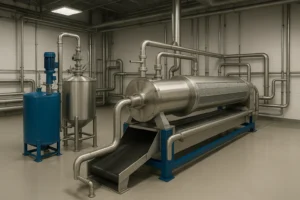 dewatering screw press working principle1