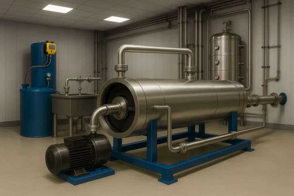 dewatering screw press working principle4