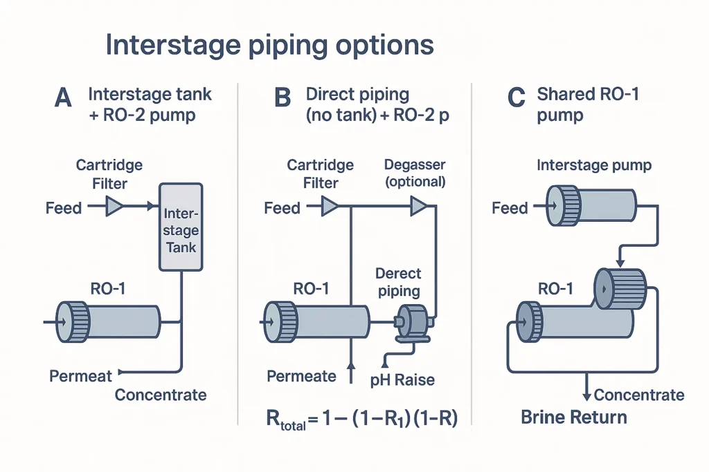 Double Pass Reverse Osmosis System: Construction, Design Features & Use Cases 1 double pass reverse osmosis system1