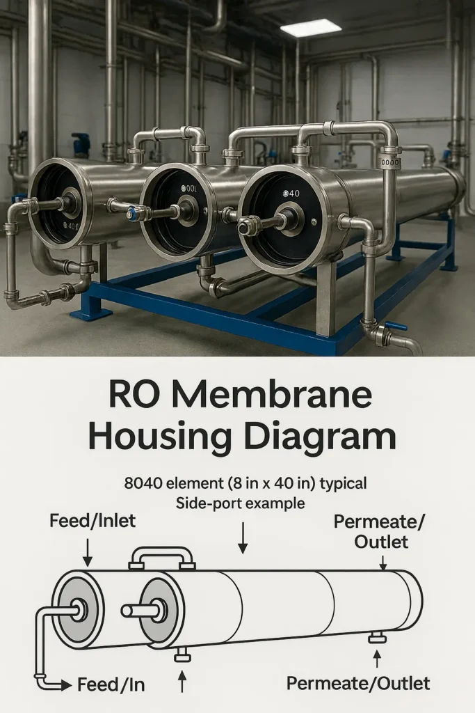 ro membrane housing diagram3