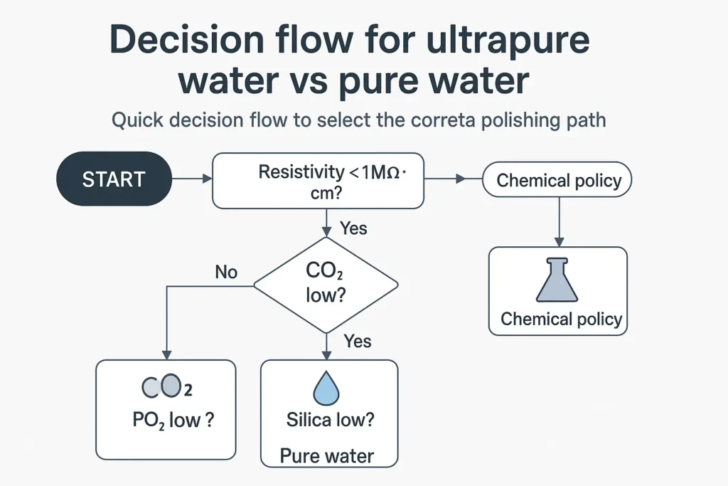 Ultrapure Water vs Pure Water: Processes, Specs & Best Uses 2 ultrapure water vs pure water2