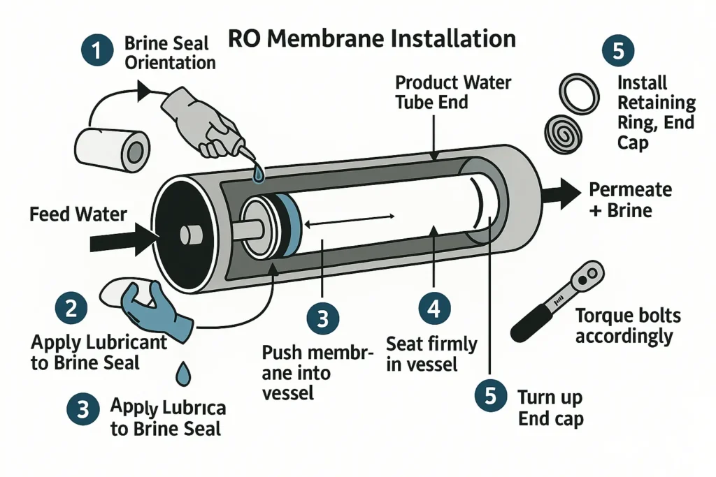 RO membrane replacement-1