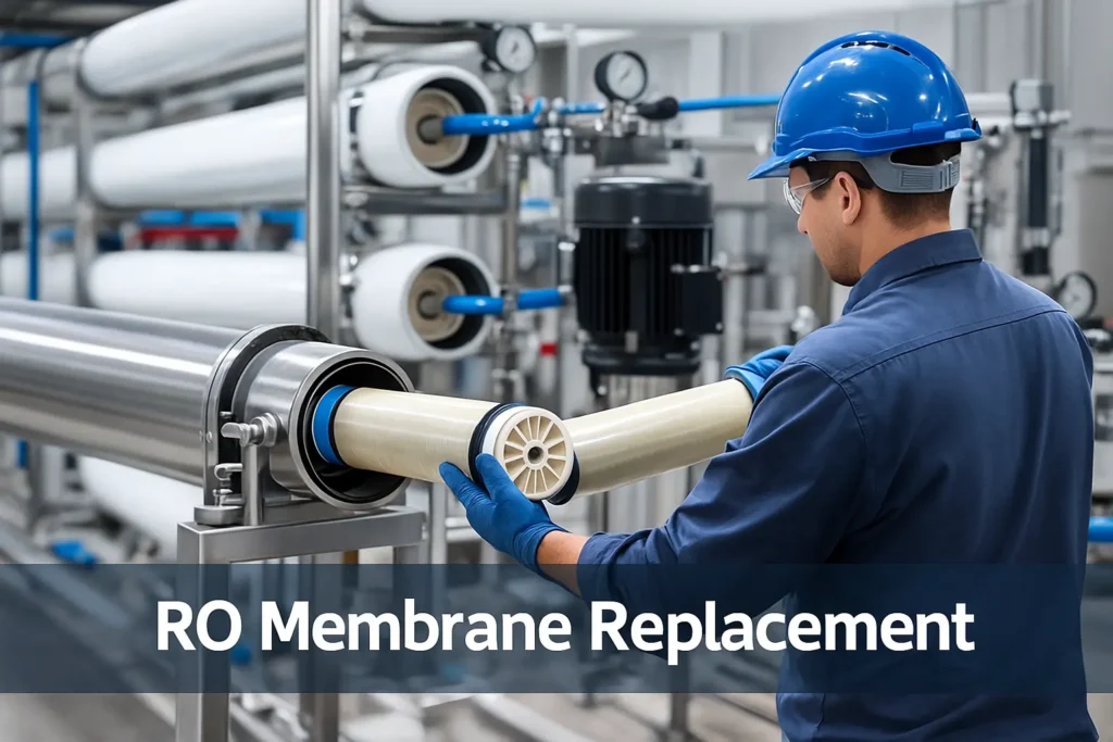 RO membrane replacement-2