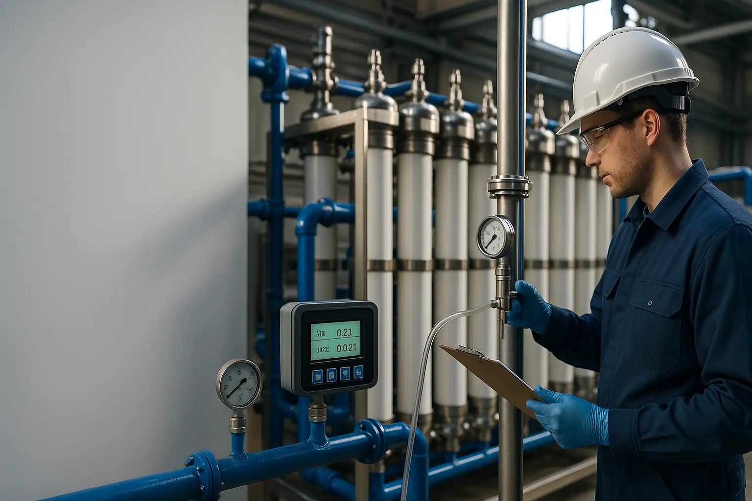 UF feed-water quality