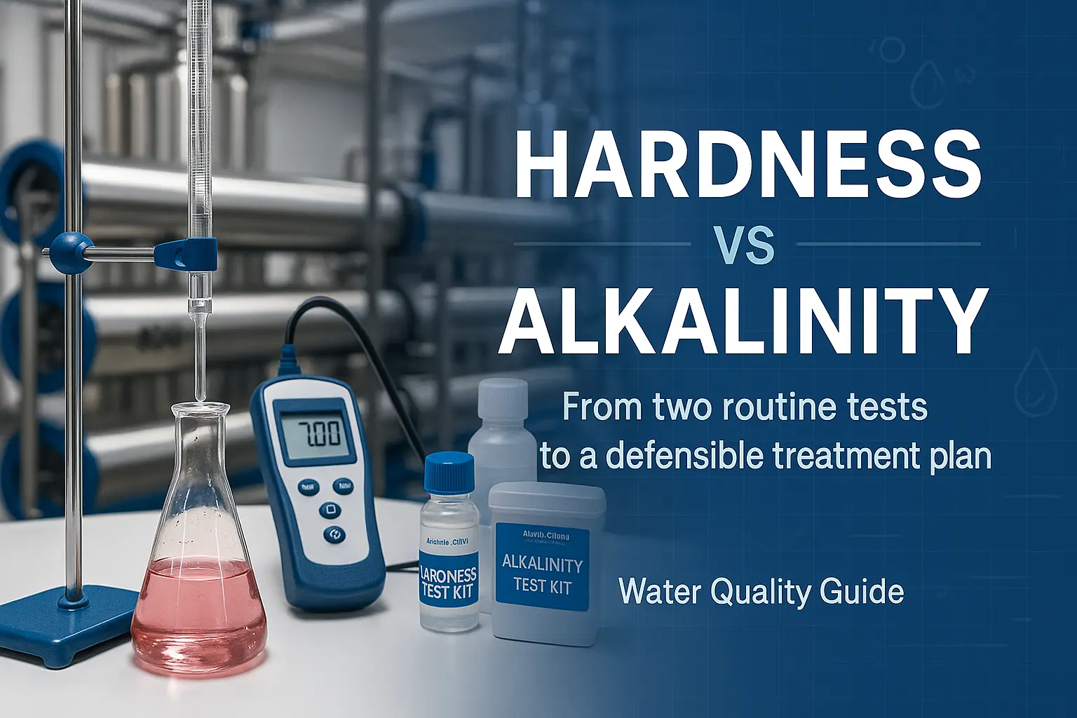 hardness vs alkalinity