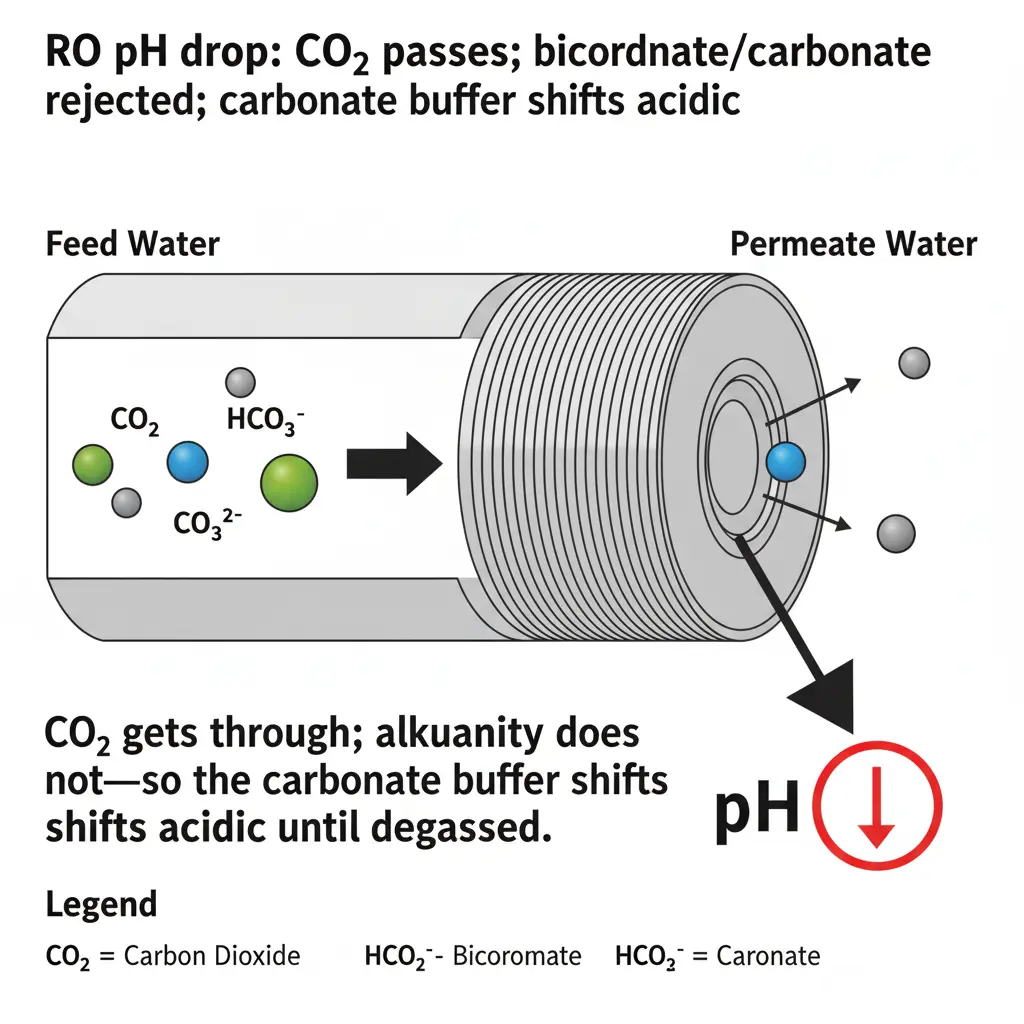 ro permeate ph carbonate shift 1
