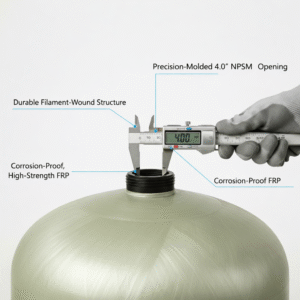 Stark Commercial High-Flow 4 NPSM Pressure Vessel Series