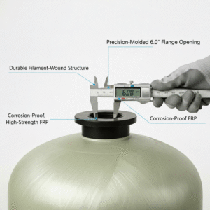 Stark Industrial 6" Flange Pressure Vessel Series (Heavy Duty)