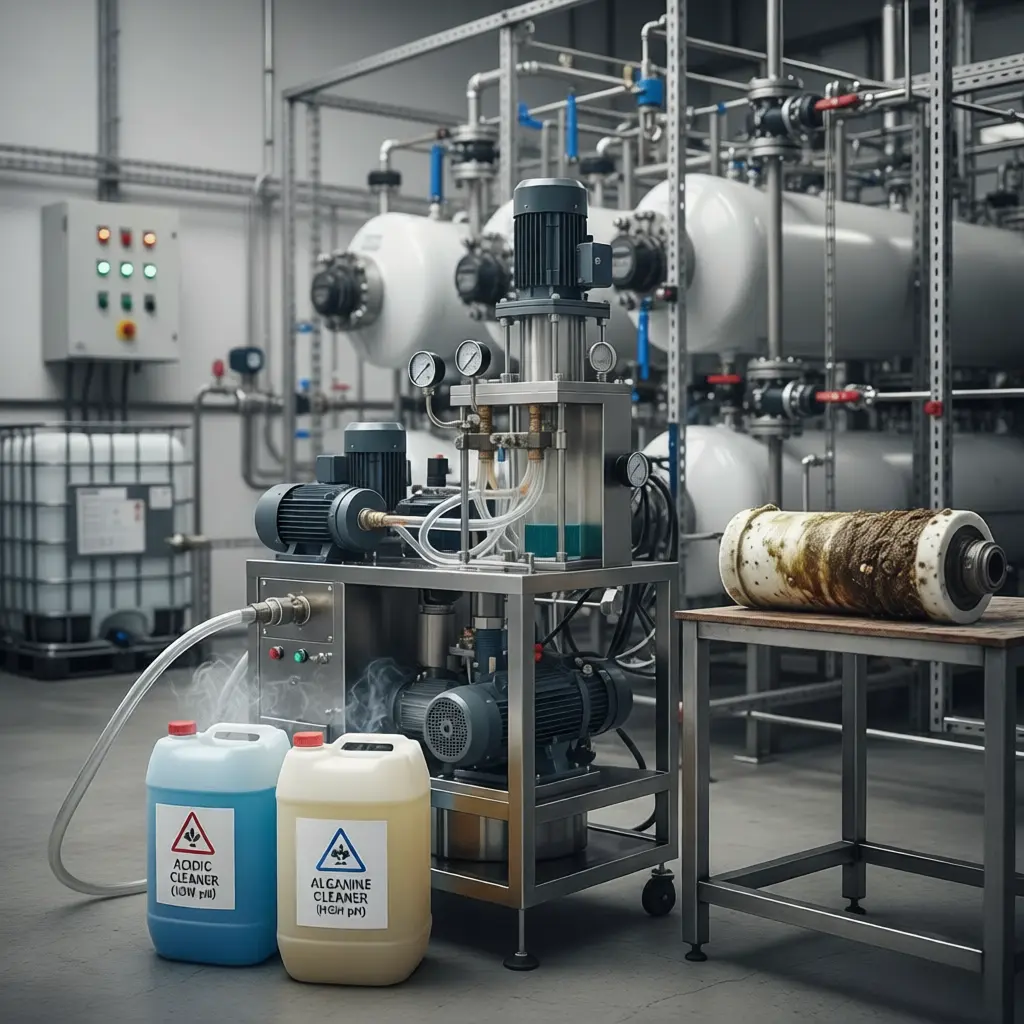 ro-membrane-cleaning-chemicals-acid-alkaline-cip-system
