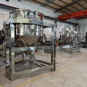 Stainless Steel Conical Heating Mixing Tank