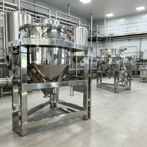 Stainless Steel Conical Heating Mixing Tank