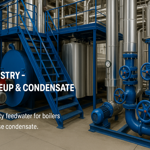 Energy Sector – Boiler Feedwater and Condensate Recovery Treatment