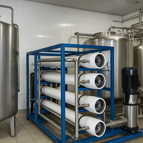 Food & Beverage Factories – CIP Cleaning and Production Water Treatment